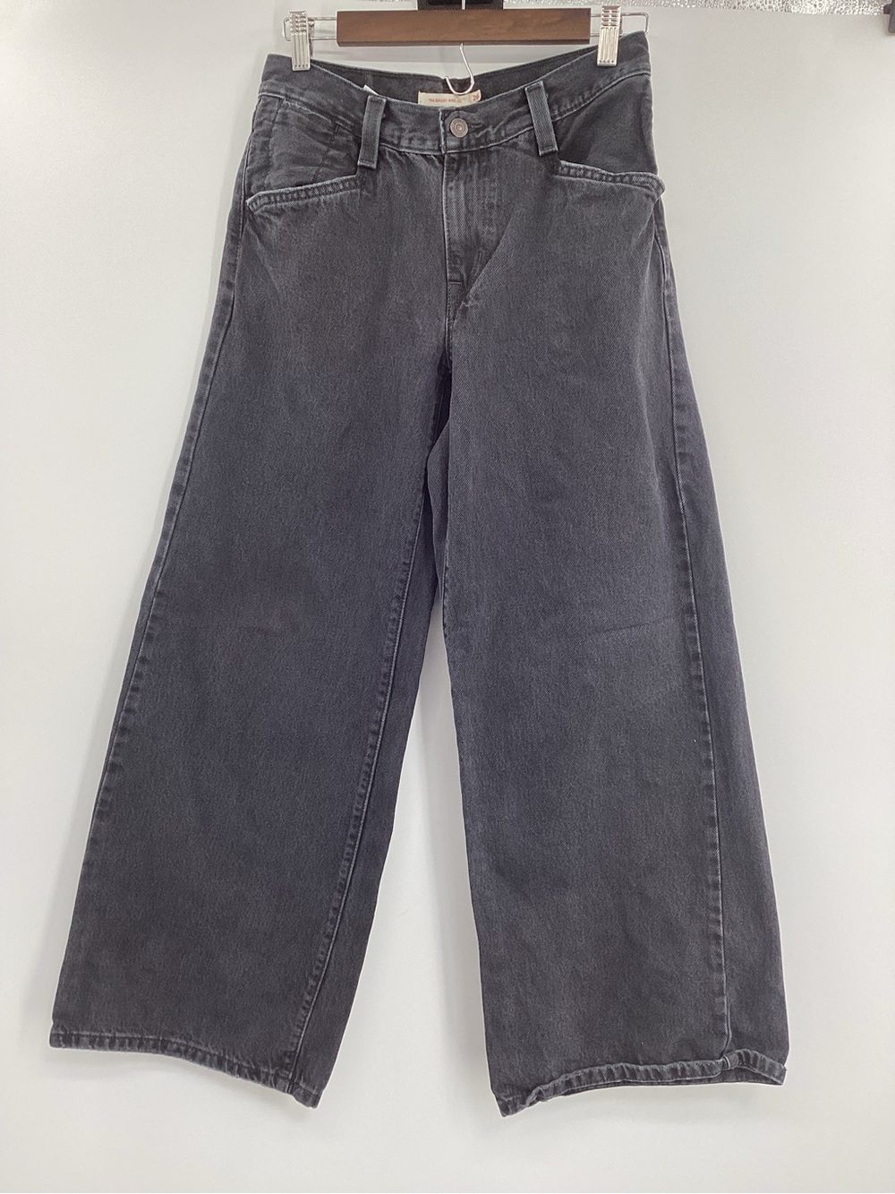 Levi's 94 Baggy Wide Leg Black Wash Jeans